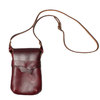 Fernand Leather Kelly Pouch Medium - Burgundy画像