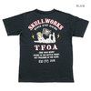 CROWS &times; SKULL WORKS Tシャツ "武装戦線タトゥーガール" SCW-1127画像