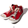 glamb Grunge sneakers RED GB0219-AC10画像