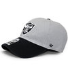 '47 Brand OAKLAND RAIDERS CLEAN UP STRAPBACK GREY BLACK F-RGWTT23GWSNL-GY画像