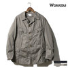 Workers F Jacket, Cotton Linen Kersey,画像