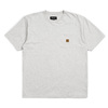 Brixton MAIN LABEL S/S POCKET KNIT (ASH) 02592画像