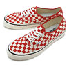 VANS ANAHEIM FACTORY AUTHENTIC 44 DX OG RED/CHECK VN0A38ENVL1画像