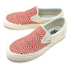VANS ANAHEIM FACTORY CLASSIC SLIP-ON 98 DX OG RED/WHITE/WARP CHECK VN0A3JEXVMZ画像