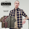Subciety CHECK SHIRT-BABYLON- 109-22392画像