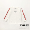 AVIREX KIDS LINED T-SHIRT AVI005 421019109画像