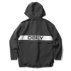 OBEY INLET ANORAK (BLACK)画像