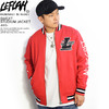 LEFLAH SWEAT STUDIUM JACKET -RED-画像