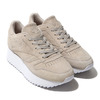Reebok CL LTHR DOUBLE EF LIGHT SAND/WHITE DV3629画像