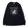ARTIS FOOTWORK LS TEE BLACK ART-007-BLK画像