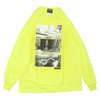 KROD NYC L/S TEE NEON YELLOW画像
