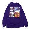 KROD NEW YORK SUBWAY L/S TEE PURPLE画像
