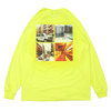 KROD NEW YORK SUBWAY L/S TEE NEON YELLOW画像
