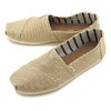 TOMS MNS Alpargata Unbleached Heritage Canvas 10013550画像