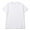 CRIMIE 2P-PACK PREMIUM V NECK POCKET T-SHIRT (WHITE) C1K1-CXTE-VP01画像