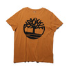 Timberland SLS SS Seasonal logo tee WHEAT A1N8Y-P51画像