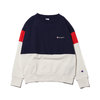 Champion CREW NECK SWEATSHIRT WHITE CW-P008-010画像