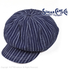 SUGAR CANE FICTION ROMANCE 9oz. INDIGO STRIPE 12PANELS CASQUETT SC02589画像