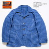 HEAD LIGHT 9oz. WABASH STRIPE WORK COAT HD14384画像