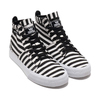 SUPRA STACKS MID BLACK/WHITE STRIPE 06130-027画像
