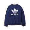 adidas Originals TREFOIL CREW SWEAT DARK BLUE DV2625画像