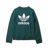 adidas Originals TREFOIL CREW SWEAT COLLEGEATE GREEN DV2623画像