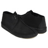 Clarks DESERT TREK BLACK SUEDE 26138667画像
