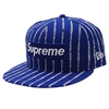 Supreme 19SS Text Stripe New Era ROYAL画像