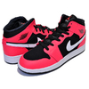 NIKE AIR JORDAN 1 MID(GS) black/infrared 23-white 554725-061画像
