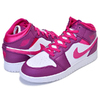 NIKE AIR JORDAN 1 MID(GS) true berry/rush pink-white 555112-661画像