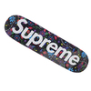 Supreme 19SS Airbrushed Floral Skateboard BLACK画像