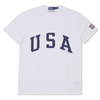 Ron Herman × POLO RALPH LAUREN USA Logo T-shirt WHITE画像