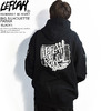 LEFLAH BIG SILHOUETTE PARKA -BLACK 1-画像
