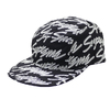 Supreme 19SS Signature Script Logo Camp Cap BLACK画像