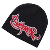 Supreme 19SS Tag Logo Beanie BLACK画像