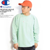 Champion REVERSE WEAVE LONG SLEEVE T-SHIRT -LIME- C3-P407画像