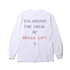 Billionaire Boys Club HUMAN LIFE L/S T-SHIRT WHITE BBCJP191T005画像