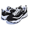 SKECHERS D LITES BLACK/WHITE 52675-BKW画像