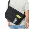 Manhattan Portage 19SS NYC Print Vintage Medium Messenger Bag Black/Yellow Limited MP1606VJRLVLNYC19SS画像