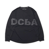 DC SHOES DCBA 19 KANOKO LOGO LS BLACK 5126J968画像