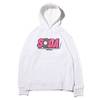 atmos × DJ SODA HOODIE WHITE AT19-005画像
