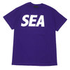 WIND AND SEA Graphic Print Tee PURPLE画像