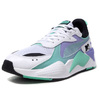 PUMA RS-X TRACKS MTV GRADIENT BLAZE "MTV" "LIMITED EDITION for CREAM" WHT/L.PPL/E.GRN/BLK 370407-01画像