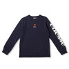 ellesse Long Sleeve Logo Tee NAVY EHW19100-N画像