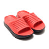 HOKA ONE ONE ORA RECOVERY SLIDE Ebony/Emberglow 1099674-EEMB画像