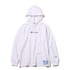 Champion LONG SLEEVE HOODED T-SHIRT WHITE C3-M414-010画像