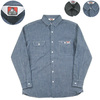 BEN DAVIS DUNGAREE WORK SHIRTS BDZ9-7003画像