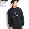 Subciety HALF ZIP TEE -THE BASE- BLACK 105-44128画像