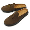 MANEBU PRAN SLIPPER SUEDE D.BROWN MNB-024S画像
