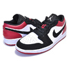 NIKE AIR JORDAN 1 LOW BLACK TOE white/black-gym red 553558-116画像